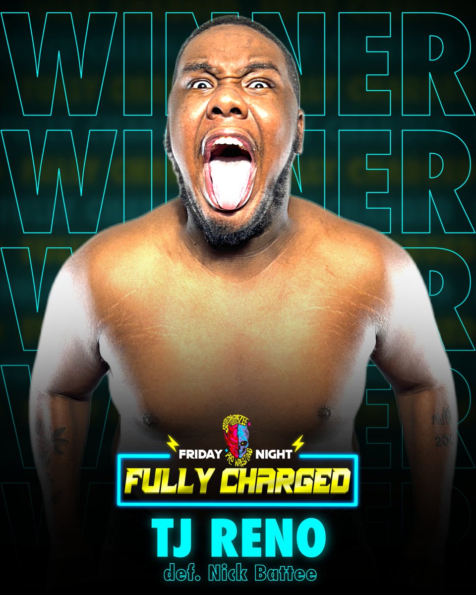 superkrazeepro's tweet photo. Results from last night's #SKPW #FullyCharged 

- @tyger_watson / @DMKiddeauX 
- @TJRenopro 
- #MiseryInc (@TroyLockePro &amp; @signed8x10)
- @HexxHyena https://t.co/a4CVb9TERi