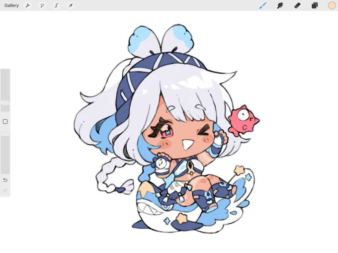 Mualani finished!  