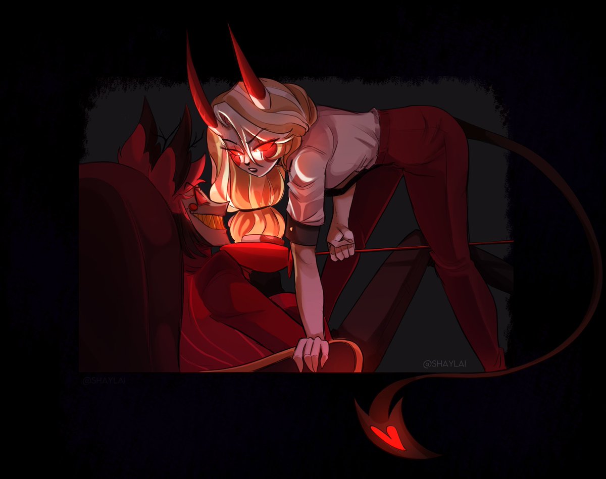 charlie if she actually didn't take shit from other demons

#HazbinHotel #charlastor #radiobelle ❤️‍🔥