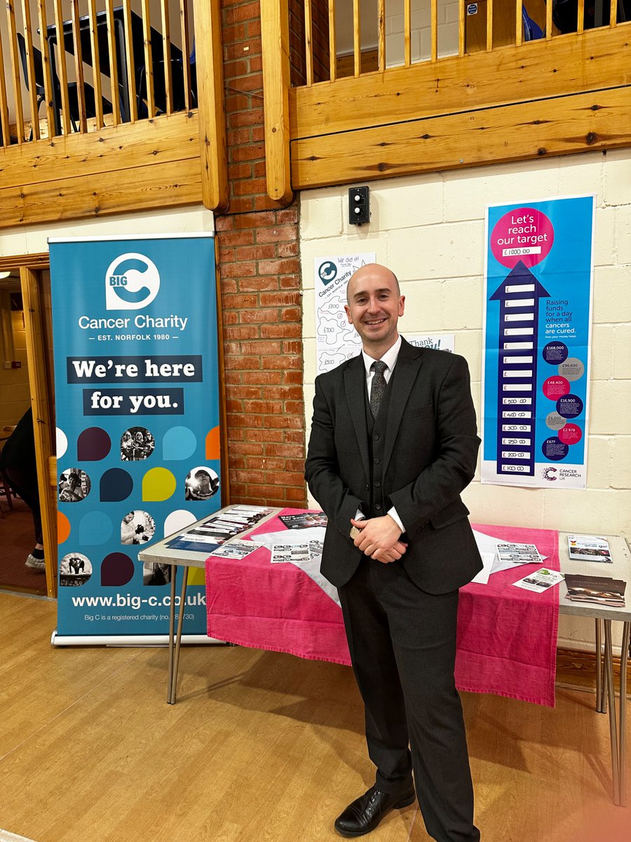 Ben Goldsborough MP (@bengoldsborough) on Twitter photo Was lovely to attend Little Melton’s Cakes Against Cancer event today!
What I loved was being able to meet up with others on their own cancer journey and share stories and tips on how best to move forward.
Money was being raised for both <a href="/CR_UK/">Cancer Research UK</a> and <a href="/bigctweets/">Big C Cancer Charity</a> cancer charities. Was lovely to attend Little Melton’s Cakes Against Cancer event today!
What I loved was being able to meet up with others on their own cancer journey and share stories and tips on how best to move forward.
Money was being raised for both <a href="/CR_UK/">Cancer Research UK</a> and <a href="/bigctweets/">Big C Cancer Charity</a> cancer charities.