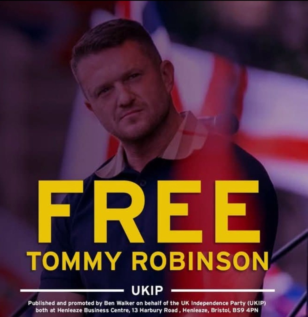 KDHKTI's tweet image. I'm feeling good. Why!
Because I'm a member of @UKIP
And when @TRobinsonNewEra is released then all true patriots will stand together and make change for the good of all patriots. God bless. MEGA - MBGA