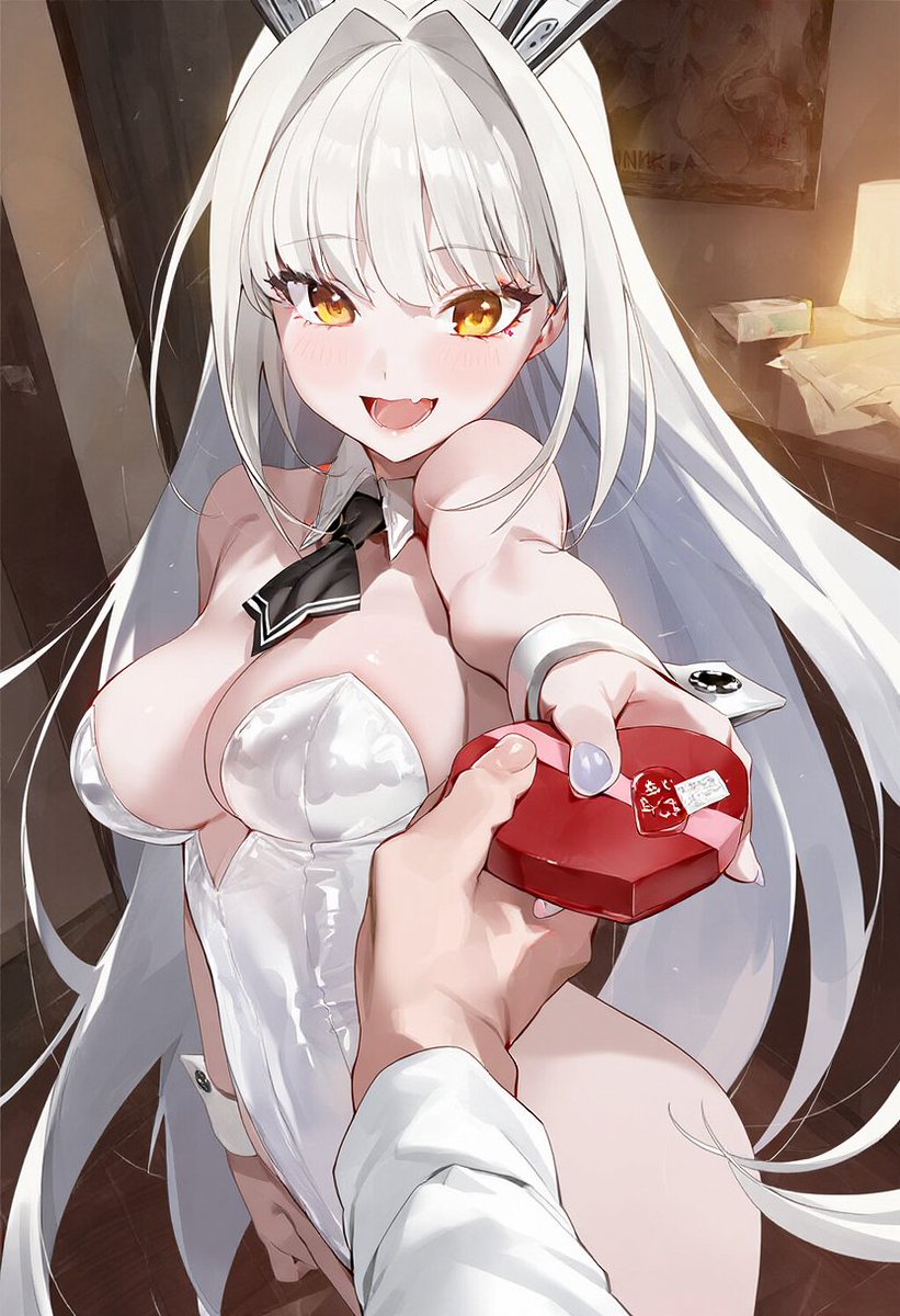 RB24mzd's tweet photo. ～バレンタイン ブラン～
 #NIKKE
 #メガニケ
 #ブラン https://t.co/EwOzMsrr7d