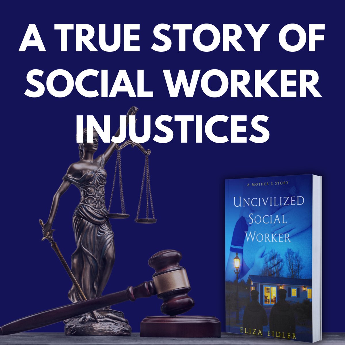 TwBookClub's tweet photo. "What kind of individual can derive pleasure from maliciously separating a child from its mother and father?" -Eliza Eidler  

Get "Uncivilized Social Worker" by Eliza Eidler:  

https://t.co/EIlju53Zkz

#SocialWorkers #CorruptSystems #GuardianAdLitem https://t.co/ZXE1lvU6ft