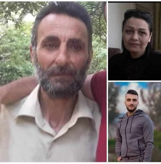 hilalnesin's tweet photo. Suriye'de Alevi soykırımı var! Kravatlı seri katil Colani ve çetesi HTŞ, Suriye'yi Alevi kanıyla kırmızıya boyuyor. El-Meşrefe köyünden kaçırılan Alevi Jamoul ailesinin cansız bedenine ulaşıldı.  Ayrıca Makoulin Zab'ın Musyaf kırsalına bağlı El-Mosharfa köyünden Ahmed Jamul, eşi Reem Süleyman ve oğulları Fatar'ın cesetleri bulundu.
@UNHumanRights
@U_I_D
@Antonio_Tajani
@UN_Turkiye
#SuriyedeAleviSoykırımıVar #StopAlawiteGenocide