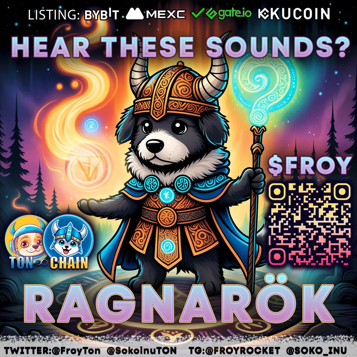 You need $FROY to get resources in #RAGNAROK.

 We recommend that you get it as soon as possible to enjoy the game more🫶

 Why?

 Because $FROY is already on the upswing🚀✨

@SokoinuTON 
#SOKO #FROY #TON #DYOR #PR