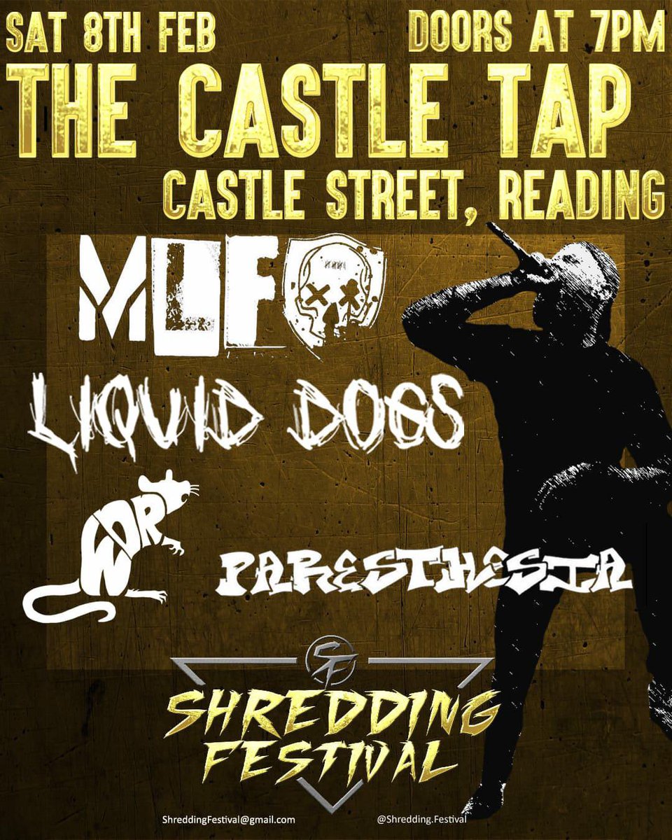 Live Music: Tonight at the Castle Tap, Reading with My Latest Failure, Liquid Dogs, We Don't Run &amp; Paresthesia. Doors at 7pm, Free entry, No brainer!!

#Punk #Hardcore #Metal #LiveMusic 
#MyLatestFailure