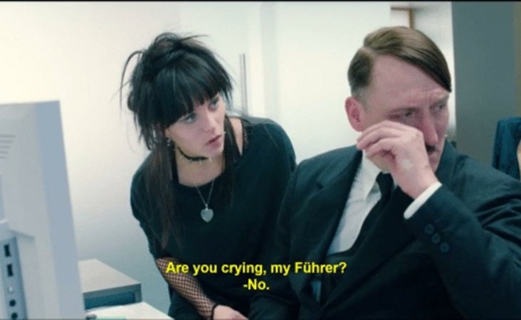 Hitler seeing that his biggest fans in 2025 are a bipolar black rapper and a gay Mexican virgin.