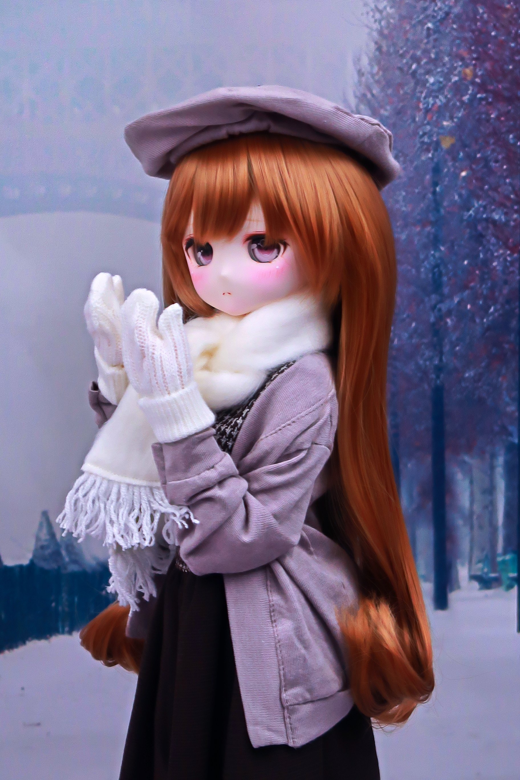 imoneko_doll やわらか一体型パーツ.胸パーツ.可動ハンドパーツ