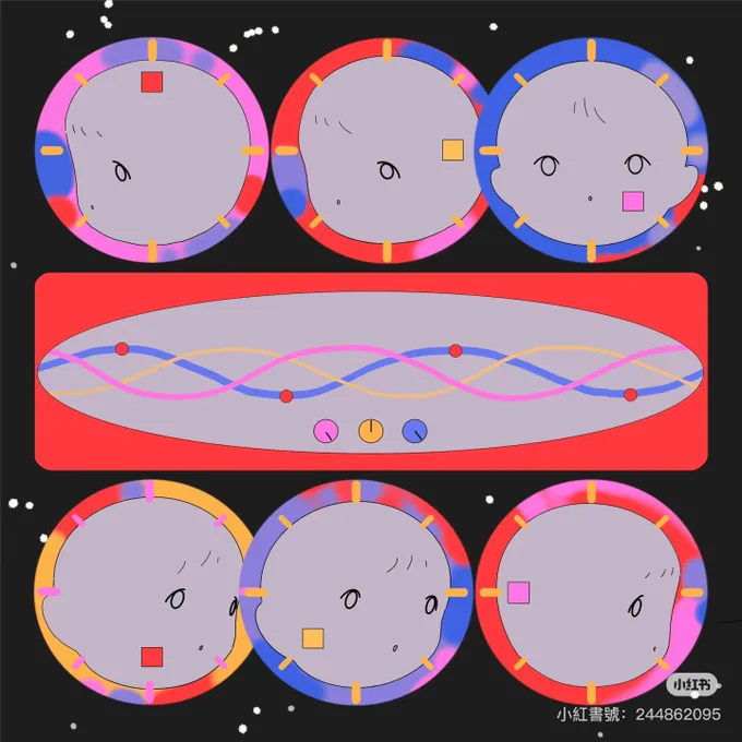 For Joe Goddard's vinyl album cover Design. 