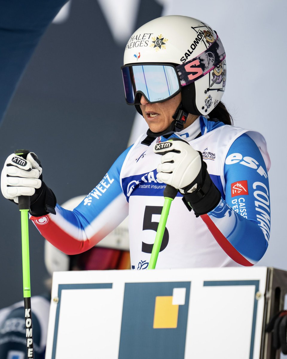 FedFranceSki's tweet photo. 𝑴𝑨𝑹𝑰𝑬𝑳𝑳𝑬 𝑺𝑼𝑹 𝑳𝑨 𝑩𝑶𝑰̂𝑻𝑬 !!! 🥈🇫🇷
@MarielleBerger monte sur le podium avec une belle 2e place lors de l’épreuve de ski cross à Val Di Fassa ! 🇮🇹🔥
La Française signe son 3e podium de la saison et le 29e de sa carrière. Bravo Marielle ! 👏🏼
📸 Agence Zoom https://t.co/Zo1w3NGlDX