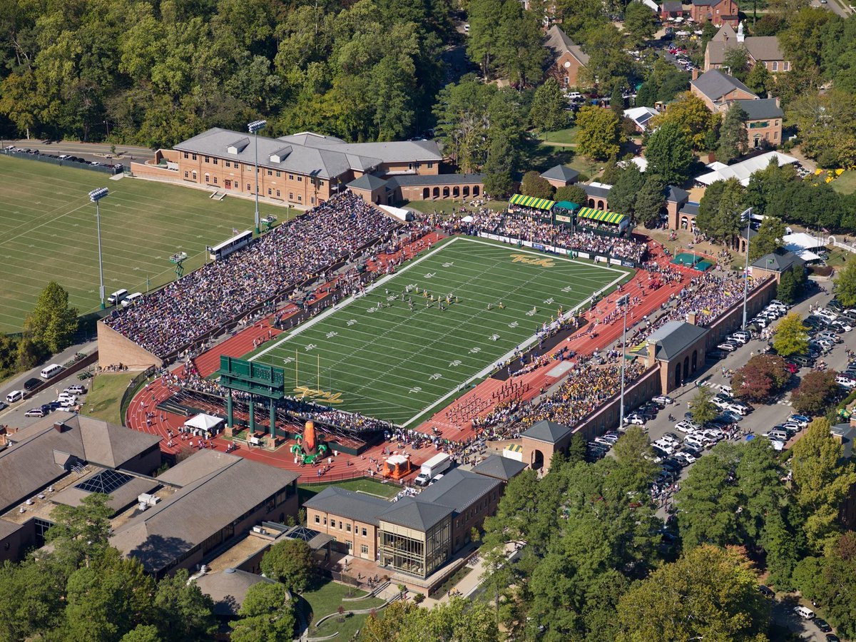 Stadium of the Morning 🥞

🏟️ Zable Stadium
✔️ Capacity 12,259
📍 Williamsburg, Virginia 

Home of <a href="/WMTribeFootball/">William & Mary Tribe Football</a>