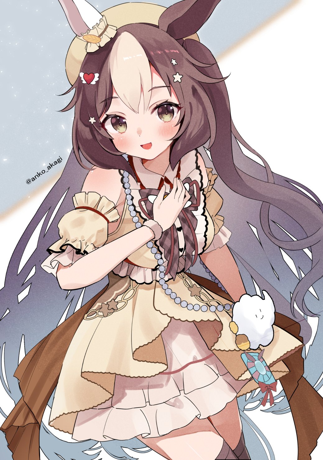 あんこっ娘　白/赤ボーダー フェリシモ公式】おすすめの赤白 ボーダー Tシャツアイテム情報