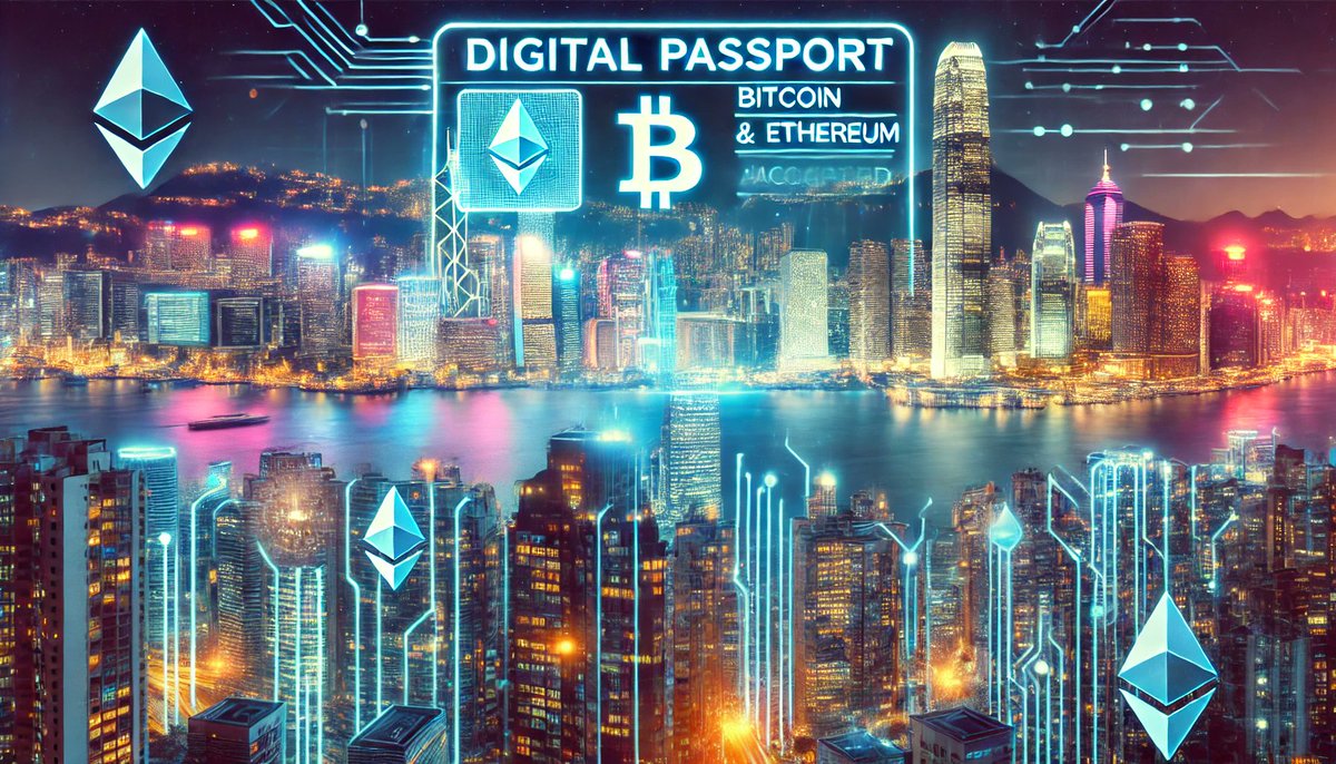 BREAKING:  Recent reports indicate that Hong Kong has approved investment immigration applications using cryptocurrencies as proof of assets. In October 2024, an application utilizing Bitcoin was approved, followed by another in February 2025 using Ethereum valued at HK$30