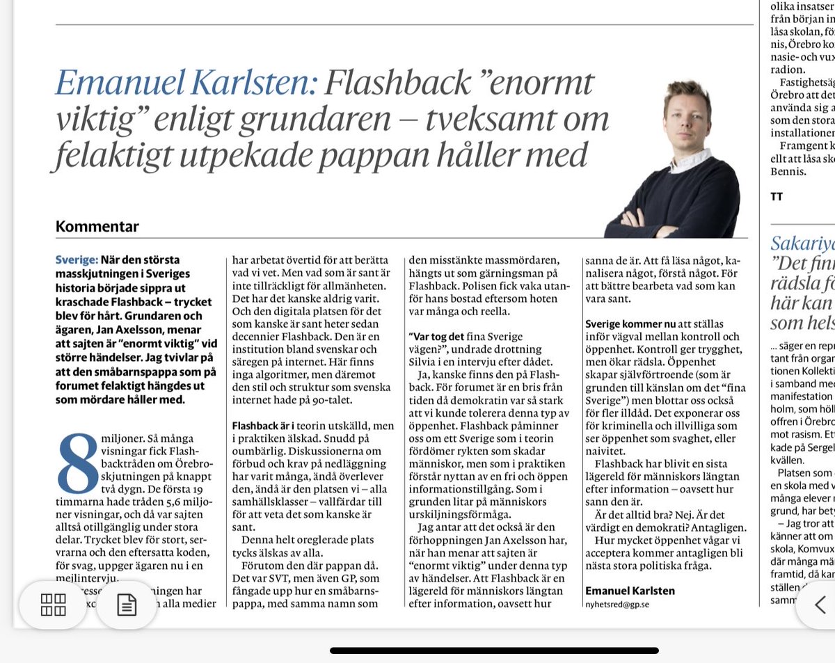 Här får ⁦<a href="/CarlOskar/">Carl-Oskar Bohlin</a>⁩ svar på tal. ⁦<a href="/beckmansasikter/">Lars Beckman</a>⁩