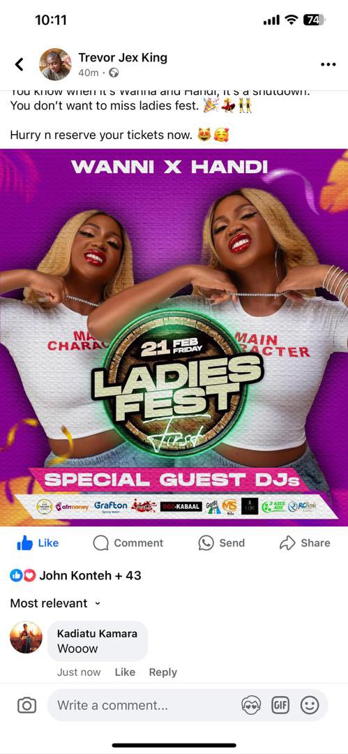 Energy squad Sierra Leone 🇸🇱☄️☄️
Are you readyyyyyyyyy 🙏💃💃💃🎉
Tosa Tosa Tosa 🎉🎉🎉

WannixHandi 
WannixHandi in Sierra Leone 

#WannixHandi