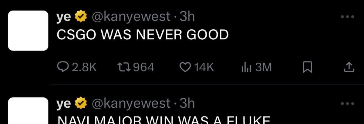 ArowCS's tweet photo. Ok NOW Kanye is crossing the line https://t.co/XyaCreu82L