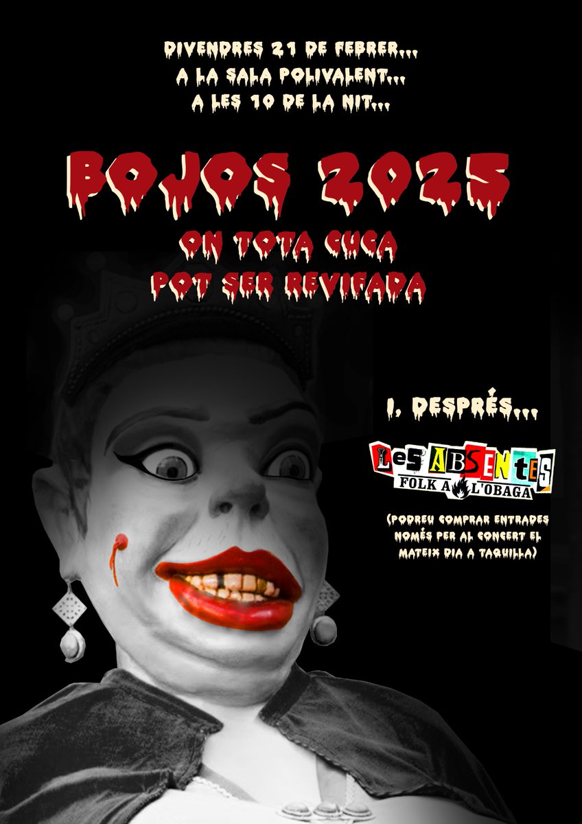 Les Absentes (@les_absentes) on Twitter photo Sempre és bonic tornar, ni que sigui per uns instants. Us anunciem la primera de les reaparicions previstes! Divendres 21 de febrer ens veiem a l'Entrega de Bojos del <a href="/carnavalsolsona/">Carnaval Solsona</a> ! Sempre és bonic tornar, ni que sigui per uns instants. Us anunciem la primera de les reaparicions previstes! Divendres 21 de febrer ens veiem a l'Entrega de Bojos del <a href="/carnavalsolsona/">Carnaval Solsona</a> !