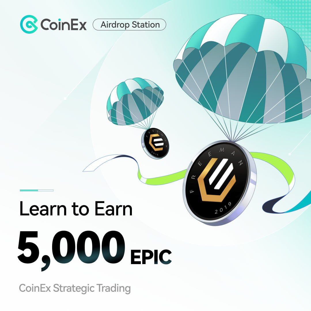 GibsoonCorp's tweet photo. Don't miss this!

Learn, trade &amp; earn with up to 5000 $EPIC up for grabs!

Learn and earn 5,000 EPIC Airdrop

Duration: 04:00 on Feb 7 - 04:00 on Feb 10, 2025 (UTC)

Announcement: https://t.co/PEXIUjbzYb 

Join: https://t.co/YtB7Ucsnfn https://t.co/JeuzJBG08m