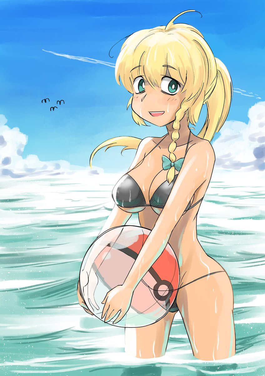 水着MZ
髪型はオリンピア兄貴のポニテMZを参考に… 