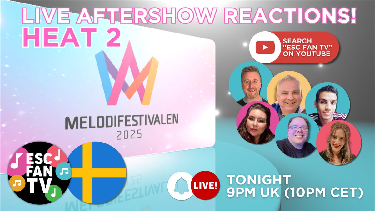LIVE tonight Melfest heat 2