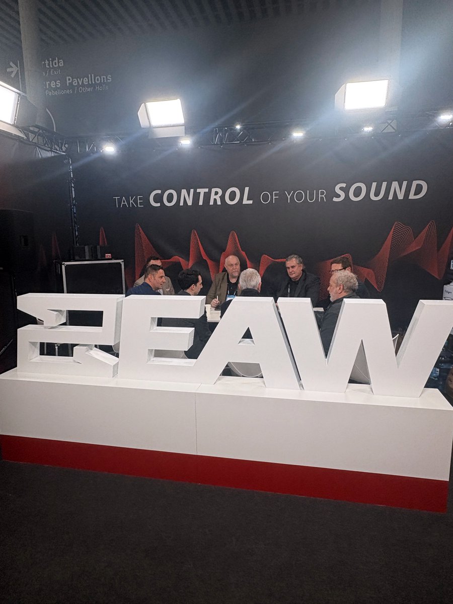 ISE 2025 was an awesome experience. It was great to catch up with everyone at EAW's demo room and stand.

Highlights included:
- ZentralMedia's event at Salamandra using an ADAPTive Anna and Otto system
- SB828 winning an ISE Best of Show award from Sound &amp; Video Contractor