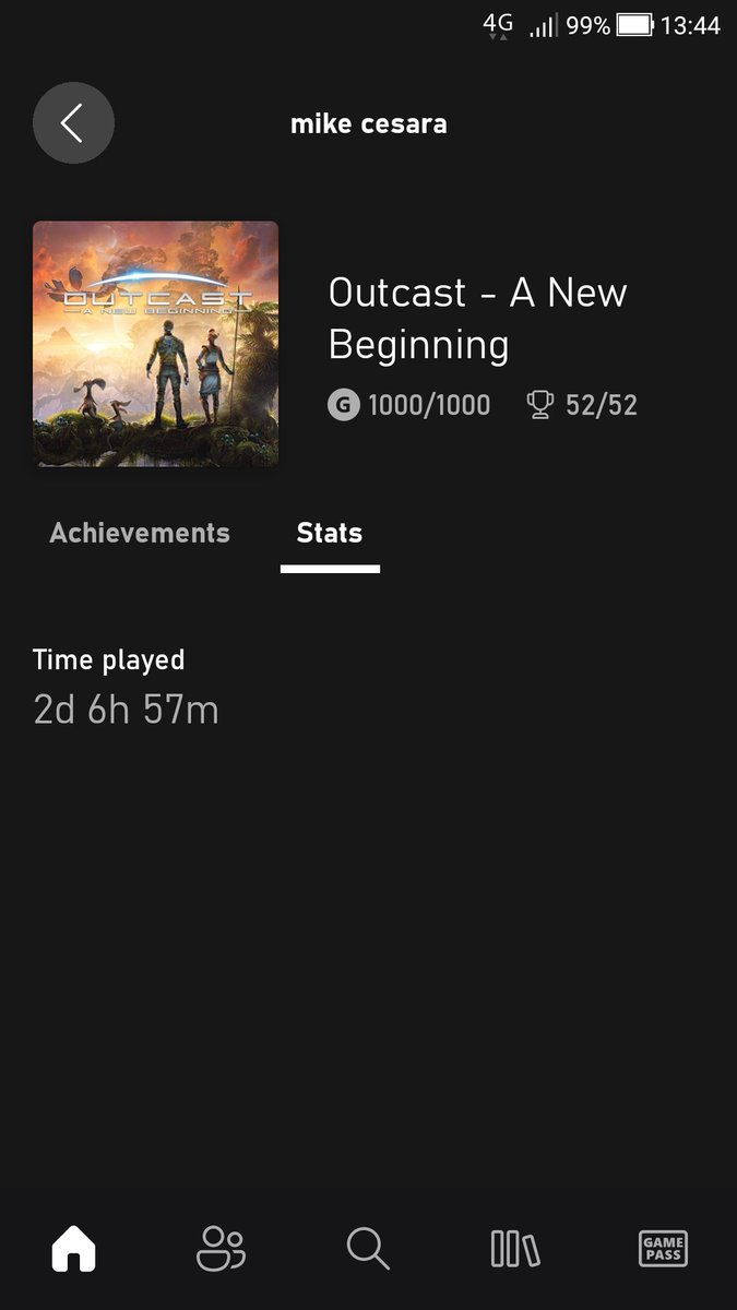 Thank you <a href="/OutcastGame/">Outcast - A New Beginning</a> for an unforgettable adventure! Finally got the time to play some games and saving Adelpha was really great journey!
Sadly <a href="/Xbox/">Xbox</a> won't let me rate the game because of my choice to keep supporting physical releases.. My honest 5 out of 5 : )