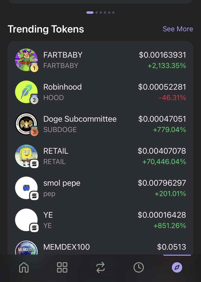 WE ARE NOW TRENDING NO. 1 ON PHANTOM WALLET

#FARTBABY