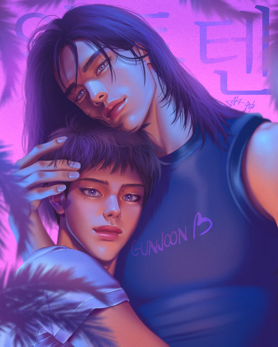 Jungseok and Gunjoon in my style 🥰
LOVE ❤️

Characters <a href="/etcnod/">NOD</a> 
#1to10 #원투텐 #1투10