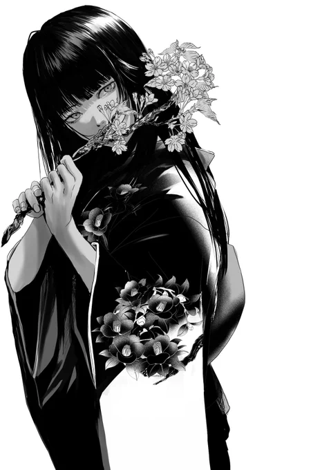 「添木」という創作漫画を描いたのが五年くらい前でいま見ると顔のバランス、全体のバランスが結構崩れていたんだなって反省してます。漫画絵としての線の描き方も未熟でした成長感じれて嬉しい 