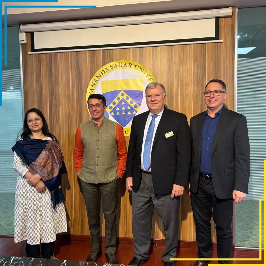 DSUBangalore's tweet image. We were honored to host Dr.Kevin Z. Truman (UMKC) and Mark Daly (UMKC) at DSU
They had an insightful discussion with us on student exchange programs, special scholarships, scholar-in-residence initiatives, and collaborative research areas.
#DayanandaSagarUniversity #dsu