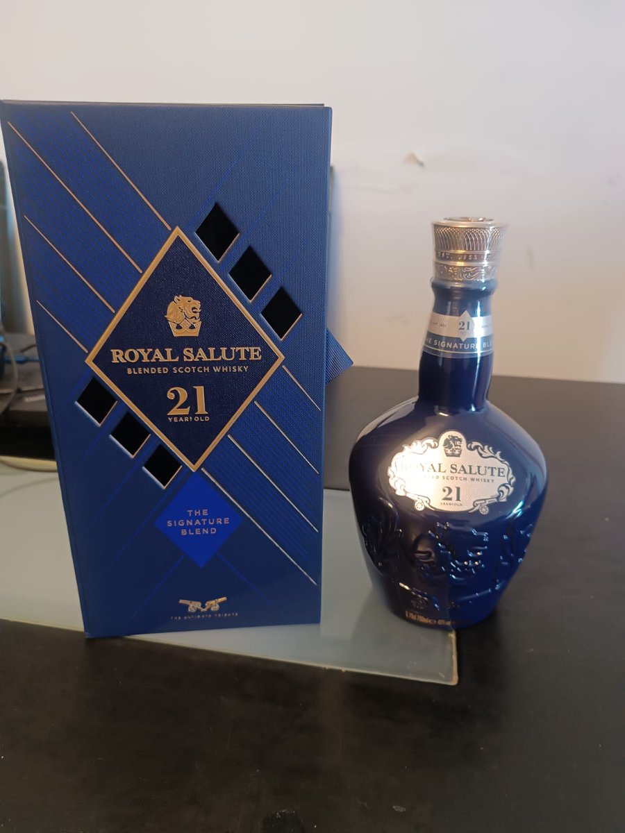 Chivas Royal Salute 21 años. Te lo vas a perder