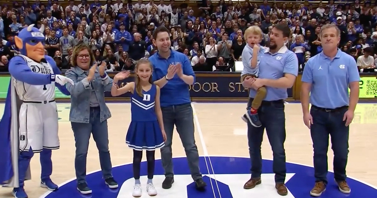 Duke Health (@dukehealth) on Twitter photo As <a href="/DukeMBB/">Duke Menās Basketball</a> preps for Clemson, let's remember how the team & fans helped introduce the new NC Childrenās last week, the first freestanding hospital for kids in the Carolinas:
youtu.be/7LQM44JEPEw?siā¦
<a href="/Duke_Childrens/">Duke Children's</a> | <a href="/UNC_Health_Care/">UNC Health</a> As <a href="/DukeMBB/">Duke Menās Basketball</a> preps for Clemson, let's remember how the team & fans helped introduce the new NC Childrenās last week, the first freestanding hospital for kids in the Carolinas:
youtu.be/7LQM44JEPEw?siā¦
<a href="/Duke_Childrens/">Duke Children's</a> | <a href="/UNC_Health_Care/">UNC Health</a>