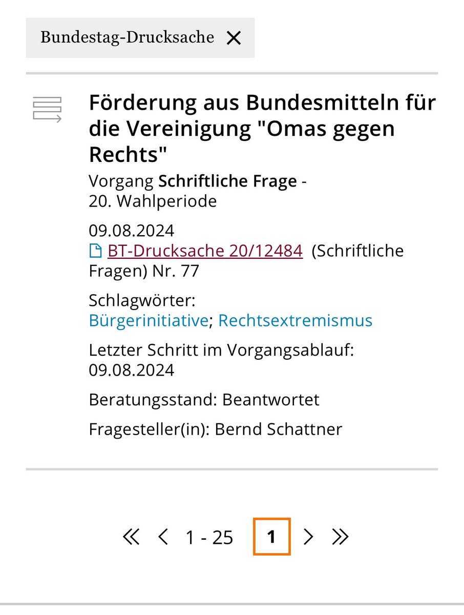 Demokratieförderung oder staatlich finanzierte Stimmungsmache?

Die Bundesregierung finanziert die Organisation „Omas gegen Rechts“ mit insgesamt 23.294,22 Euro aus Steuermitteln – darunter 5.000 Euro vom Bundeskanzleramt und dem Integrationsbeauftragten sowie weitere 18.294,22