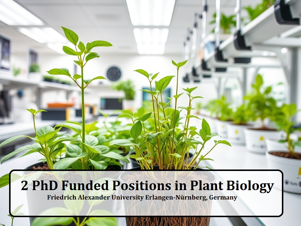 📌 2 Two PhD Funded Positions in Plant Biology 🌱 at Friedrich Alexander University Erlangen-Nürnberg, Germany 🇩🇪, See details at: agristok.net/2025/02/02/2-t… via <a href="/agristok/">Agristok</a>