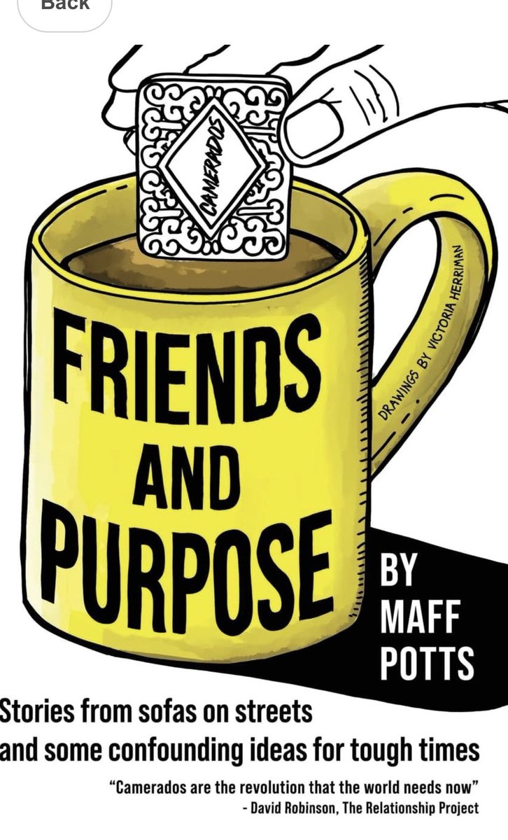 We are so proud of our friend and superstar <a href="/Camerados_org/">Association of Camerados</a> <a href="/MaffPotts/">Maff Potts</a> for the release of his new book. Maff - you a truly a very special person and we know this has been a labour of love and years of hard work. Sorry that we couldn’t make it to your book launch.❤️