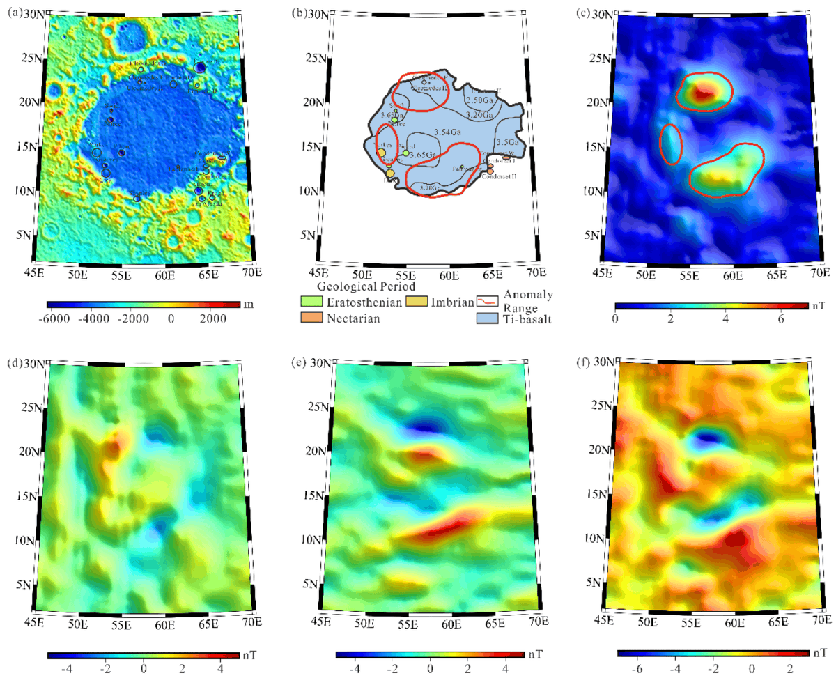 RemoteSens_MDPI's tweet image. 🌕🌕 Fast Magnetization Vector Inversion Method with Undulating Observation Surface in #Spherical Coordinate for Revealing #Lunar Weak #Magnetic #Anomaly Feature

✍️ Guoqing Ma et al.
🔗 mdpi.com/2072-4292/16/2…
