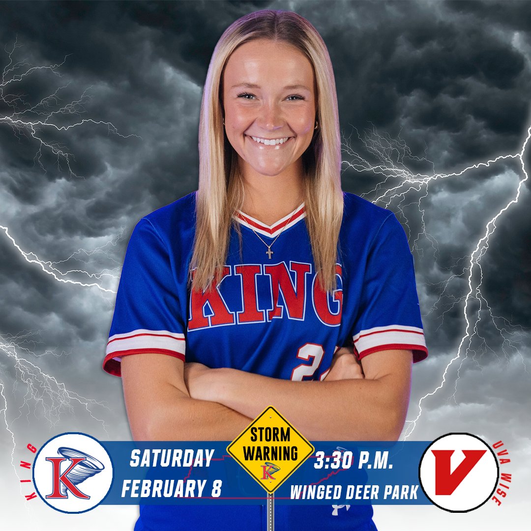 KingAthletics's tweet photo. It's Day 1 of the Big Region Invite for @KingU_Softball with 2 games on the slate!

🆚 Emory &amp; Henry / UVA Wise
🏟️ Winged Deer Park
📍Johnson City, TN
⏲️ 1pm/3:30pm  
📊G1: https://t.co/tRzx44y6Nf
G2: https://t.co/aA7dqqTs25
🎫https://t.co/DMB4eeeeEK

 #SoundTheSiren #KingPride https://t.co/5tnJ3mmEmz