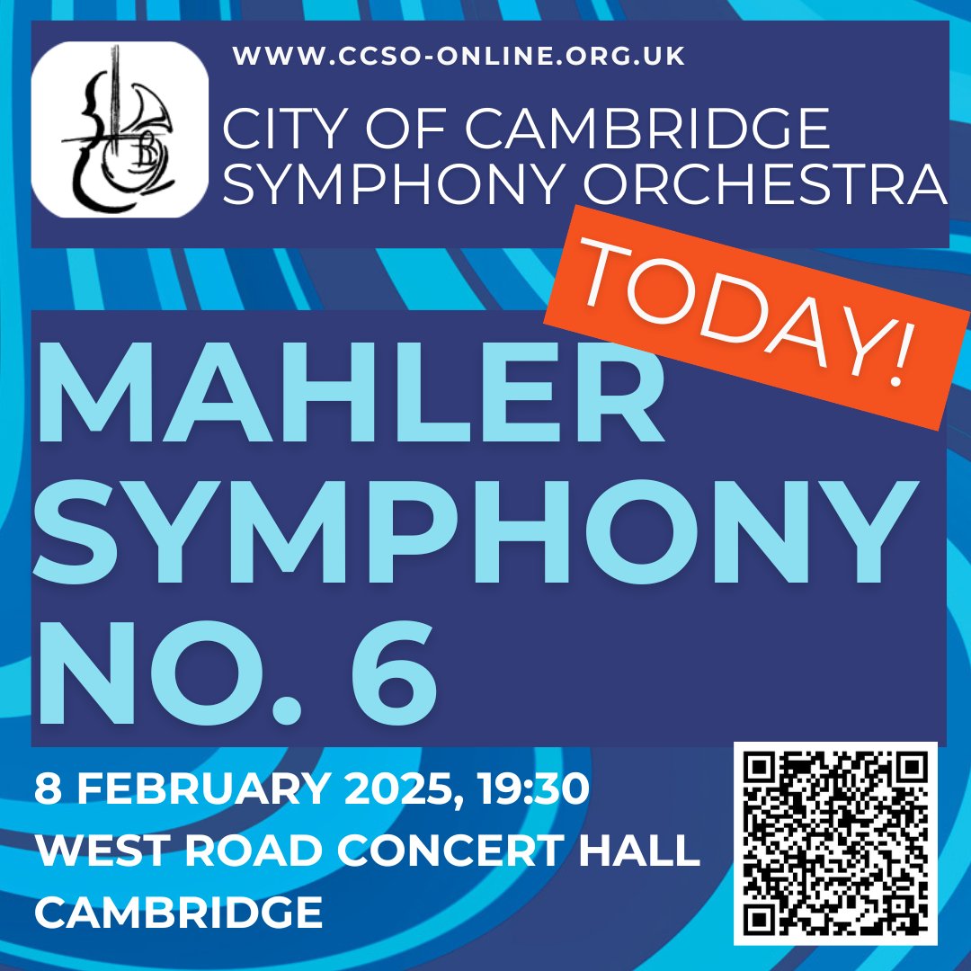 It's today! See you there.

ccso-online.org.uk