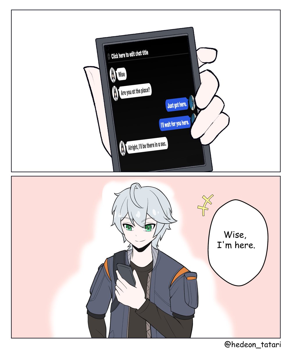 hedeon_tatari's tweet image. I made a Wiseyabi short comic~
__________________________________
"Lost child"
#ZenlessZoneZero #ZZZ #Wise #Miyabi  #wiseyabi