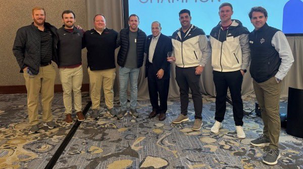 Hampden-Sydney College (@hsc1776) on Twitter photo In January, <a href="/HSC__FOOTBALL/">H-SC Football</a> was honored with the National Marrow Donor Programβs (NMDP) Get in the Game Rookie of the Year Award for their bone marrow swab drive in April 2024βadding over 200 new members to the registry and helping save lives.
Read more: hsc.edu/news-index/getβ¦ In January, <a href="/HSC__FOOTBALL/">H-SC Football</a> was honored with the National Marrow Donor Programβs (NMDP) Get in the Game Rookie of the Year Award for their bone marrow swab drive in April 2024βadding over 200 new members to the registry and helping save lives.
Read more: hsc.edu/news-index/getβ¦