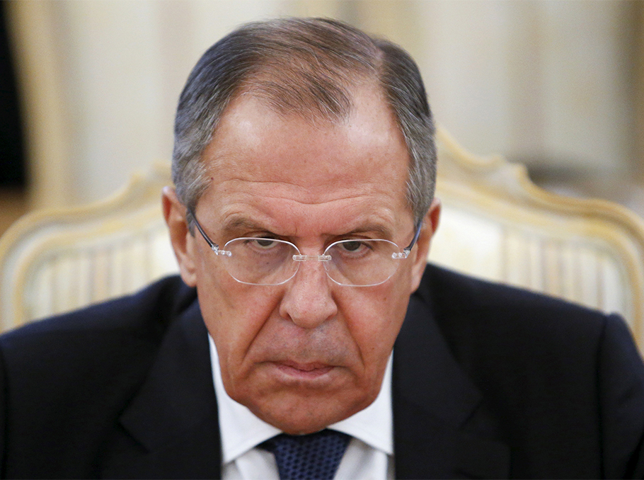 Russian Foreign Minister Sergey Lavrov