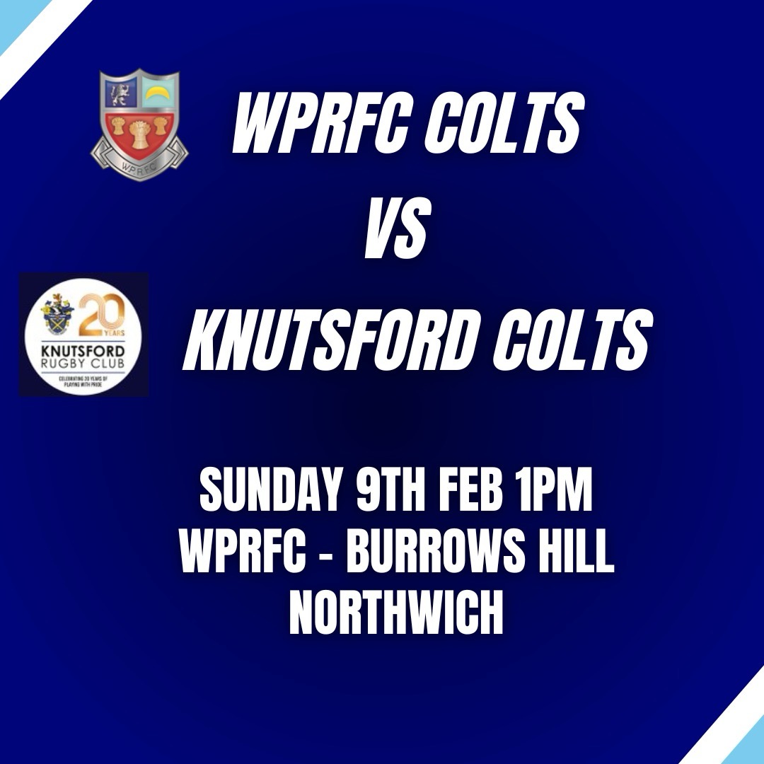 Winnington Park RFC (@wprfc_rugby) on Twitter photo WPRFC v Knutsford Colts
📅 Sunday 9th Feb
⏰ Kick-off: 1PM
📍 Burrows Hill, Northwich
Sco v Ire LIVE 3PM
Enjoy a great day of rugby, cheer on the teams! See you there! 💪🔵⚪ #WPRFC #ColtsRugby #6Nations #RugbyDay <a href="/knutsfordrfc/">Knutsford RFC</a> <a href="/networKnutsford/">Network Knutsford</a> <a href="/NorthwichLocal/">Northwich Local</a> WPRFC v Knutsford Colts
📅 Sunday 9th Feb
⏰ Kick-off: 1PM
📍 Burrows Hill, Northwich
Sco v Ire LIVE 3PM
Enjoy a great day of rugby, cheer on the teams! See you there! 💪🔵⚪ #WPRFC #ColtsRugby #6Nations #RugbyDay <a href="/knutsfordrfc/">Knutsford RFC</a> <a href="/networKnutsford/">Network Knutsford</a> <a href="/NorthwichLocal/">Northwich Local</a>