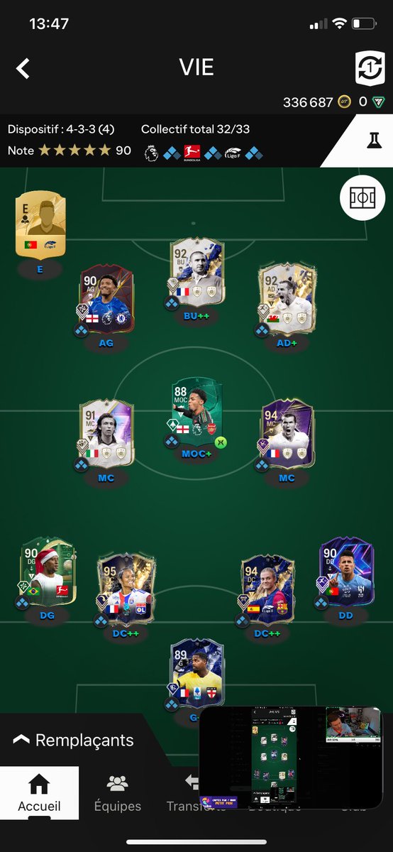 vegetaog1's tweet photo. @AxoskillYt Div 2 / 442 / 0€ mise / milieu un peu offensif mais ça tombe bien (je skill bcp) 
J’ai aussi saliba 92 tu pense c’est meilleur que paredes ? https://t.co/OsrTDlm7L9