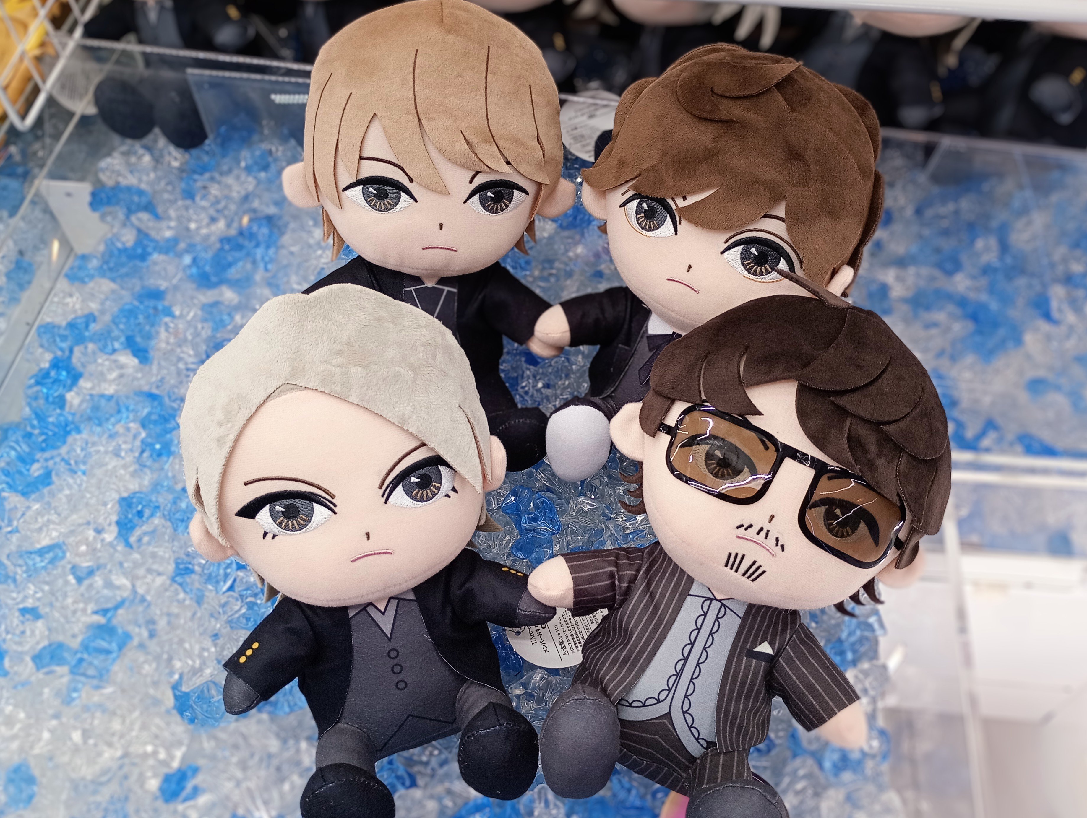 L'Arc〜en〜Ciel メンバーおすわりぬいぐるみ4種セット 鋭 L'Arc〜en〜Ciel メンバーおすわりぬいぐるみ4種セット 鋭