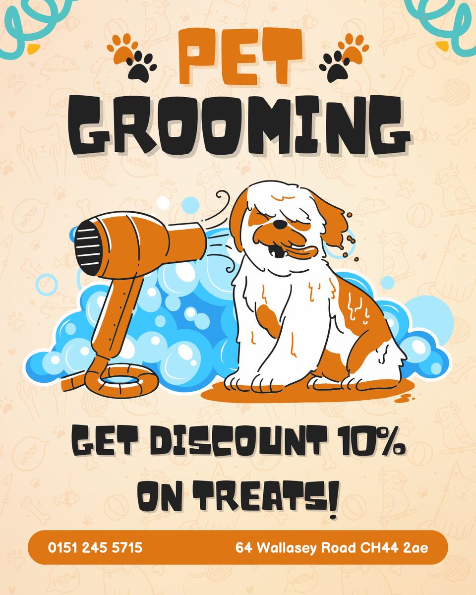 Hey there! If you check out this post when you swing by to book an appointment, you'll snag a cool 10% off in-store! Just remember, the deal kicks in after your furry friend gets all groomed up and on the same day.

#happydog #dogoftheday #doglovers #dogslife #naturalpetshop