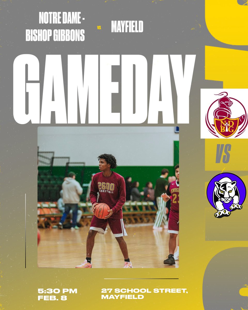 Notre Dame - Bishop Gibbons Golden Knights (@ndbgathletics) on Twitter photo 