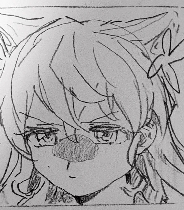 4コマ漫画を描いているのだ 