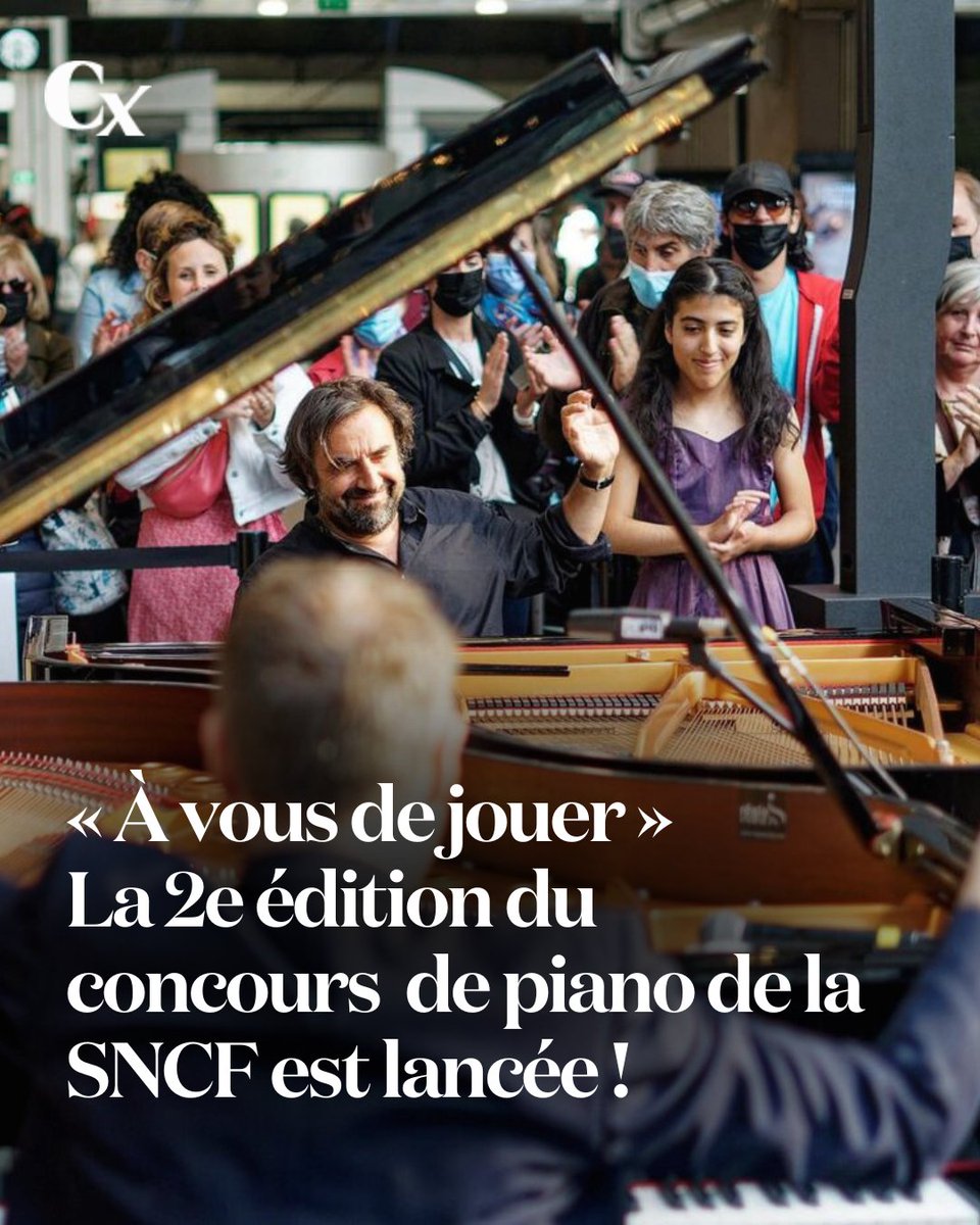 🎹 🎶 « À vous de jouer », le concours organisé par SNCF Gare et connexions vous invite à jouer sur les 70 pianos installés dans les gares.

la-croix.com/culture/pianos… la-croix.com/culture/pianos…