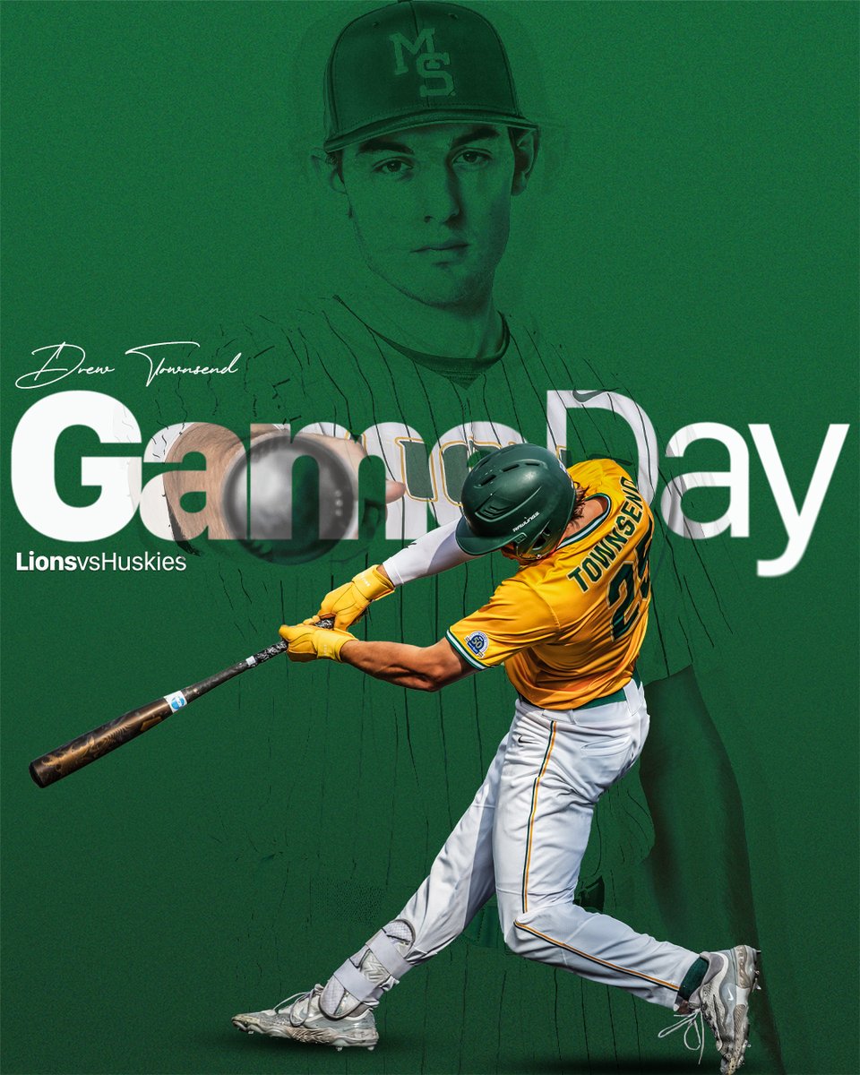 GAME DAY vs St. Cloud State University
🦁 -- #25 Drew Townsend
⏰ -- 1:00PM
📍-- Warren Turner Field | Joplin, MO
🖥️ -- mssulions.com/coverage
📈 -- loom.ly/Ob8OO7g
📺 -- loom.ly/5kLzfzs