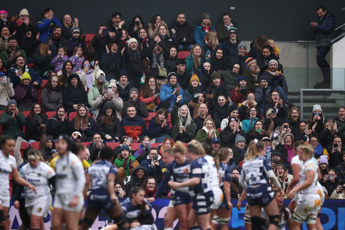 Attendance is 4⃣,6⃣9⃣5⃣ 👏

Thank you for your tremendous support 💕

🐻 45-17 ⚔️ (77 mins)

#BRIvEXE | #BristolBears